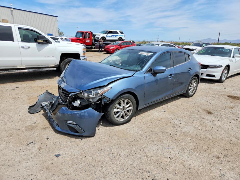 Продажа на аукционе авто 2014 Mazda 3, vin: JM1BM1L75E1173428, номер лота: 54207226