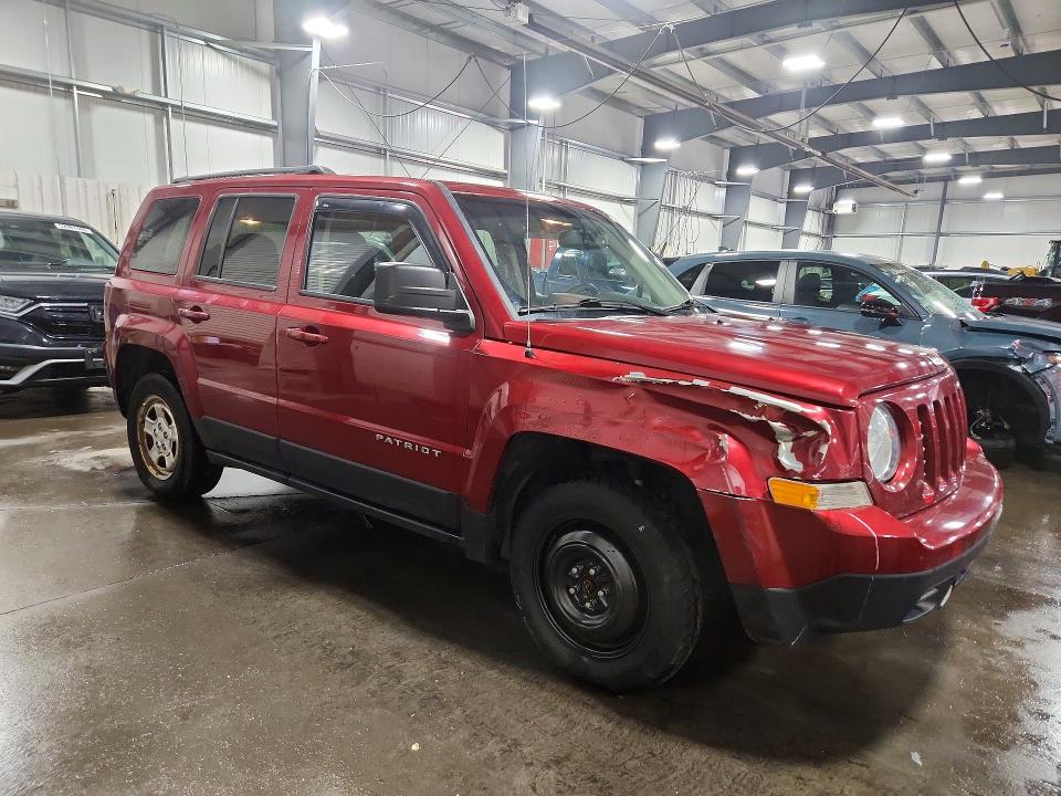 Продажа на аукционе авто 2016 Jeep Patriot, vin: 1C4NJRBB2GD509032, номер лота: 52567796