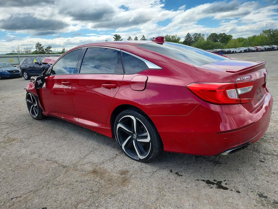 53911436 :رقم المزاد ، 1HGCV1F35JA073626 vin ، 2018 Honda Accord مزاد بيع