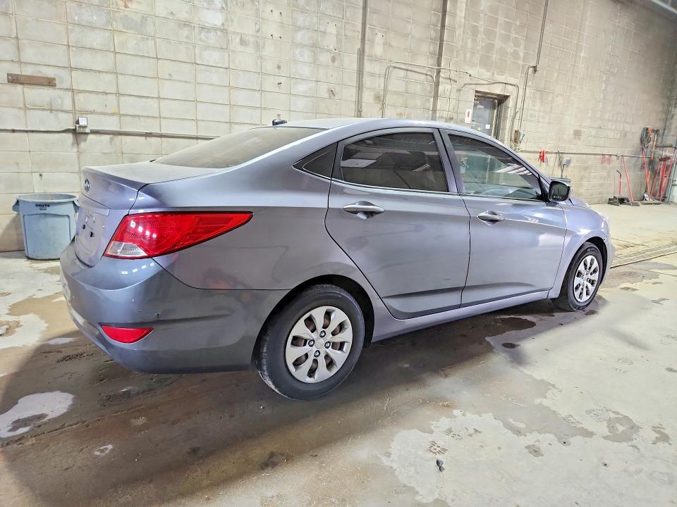 52485386 :رقم المزاد ، KMHCT4AE5GU075233 vin ، 2016 Hyundai Accent Sedan مزاد بيع