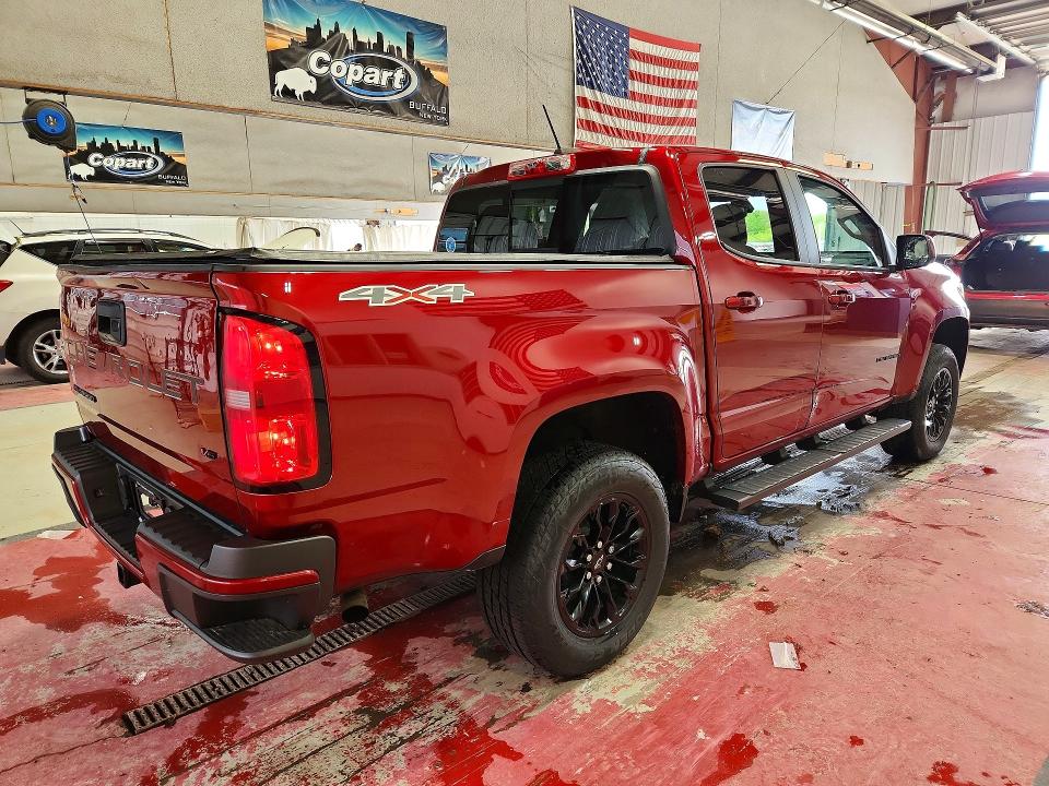 Продажа на аукционе авто 2022 Chevrolet Colorado, vin: 1GCGTCEN4N1106822, номер лота: 54218306