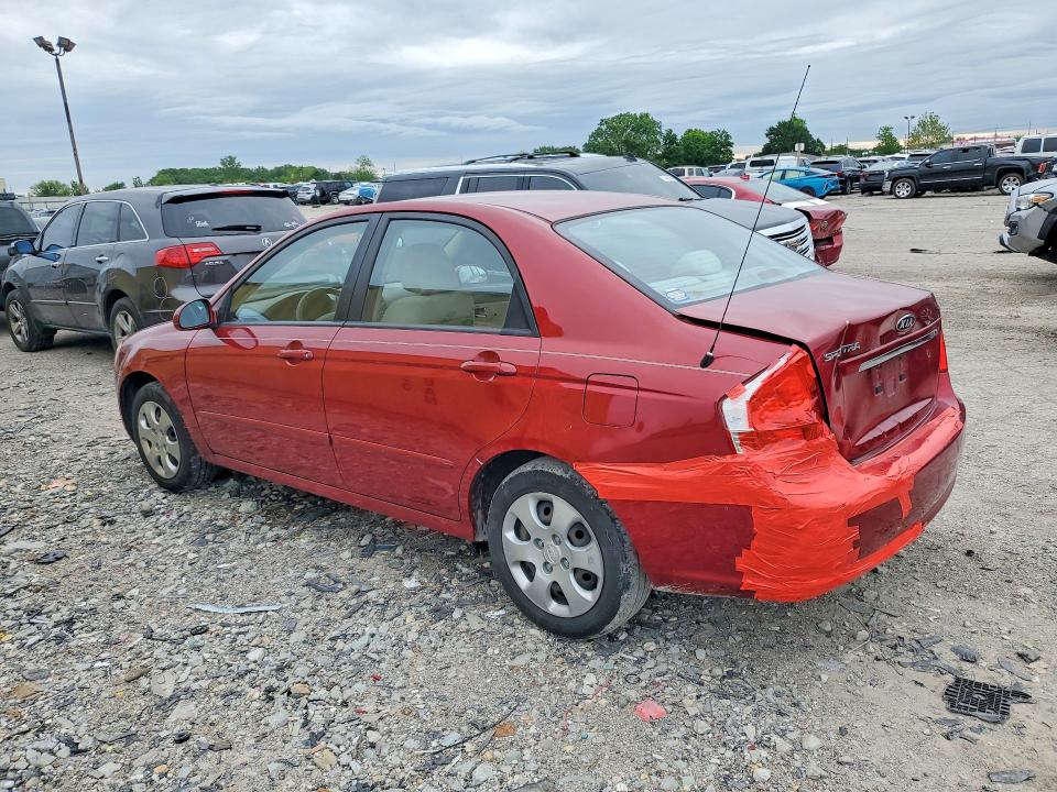 Продажа на аукционе авто 2008 Kia Spectra, vin: KNAFE121385531907, номер лота: 53796286