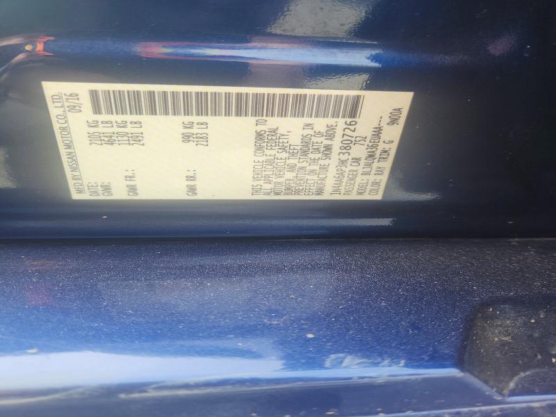 Aukcja sprzedaży 2017 Nissan Maxima, vin: 1N4AA6AP3HC380726, numer aukcji: 52329336