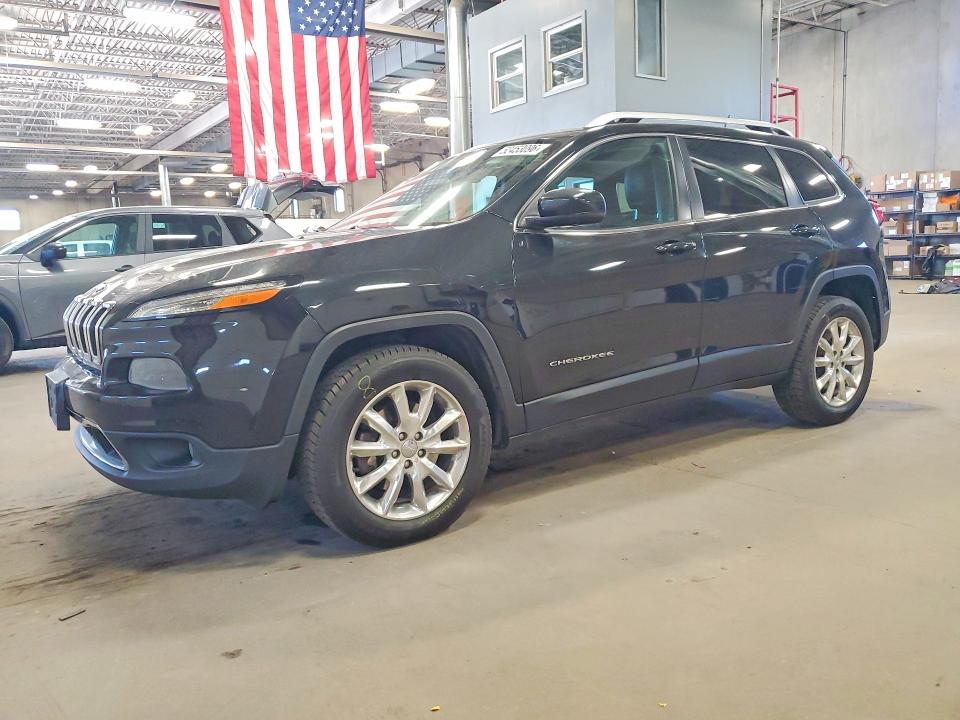 52453096 :رقم المزاد ، 1C4PJMDS3FW682120 vin ، 2015 Jeep Cherokee مزاد بيع
