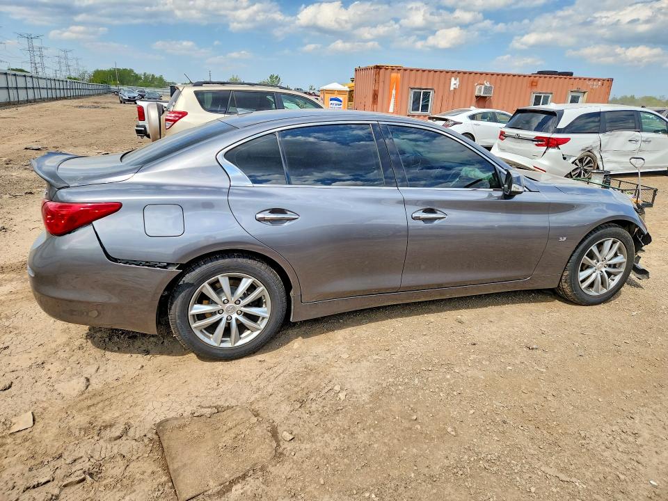 52864576 :رقم المزاد ، JN1BV7AR9FM396594 vin ، 2015 Infiniti Q50 مزاد بيع