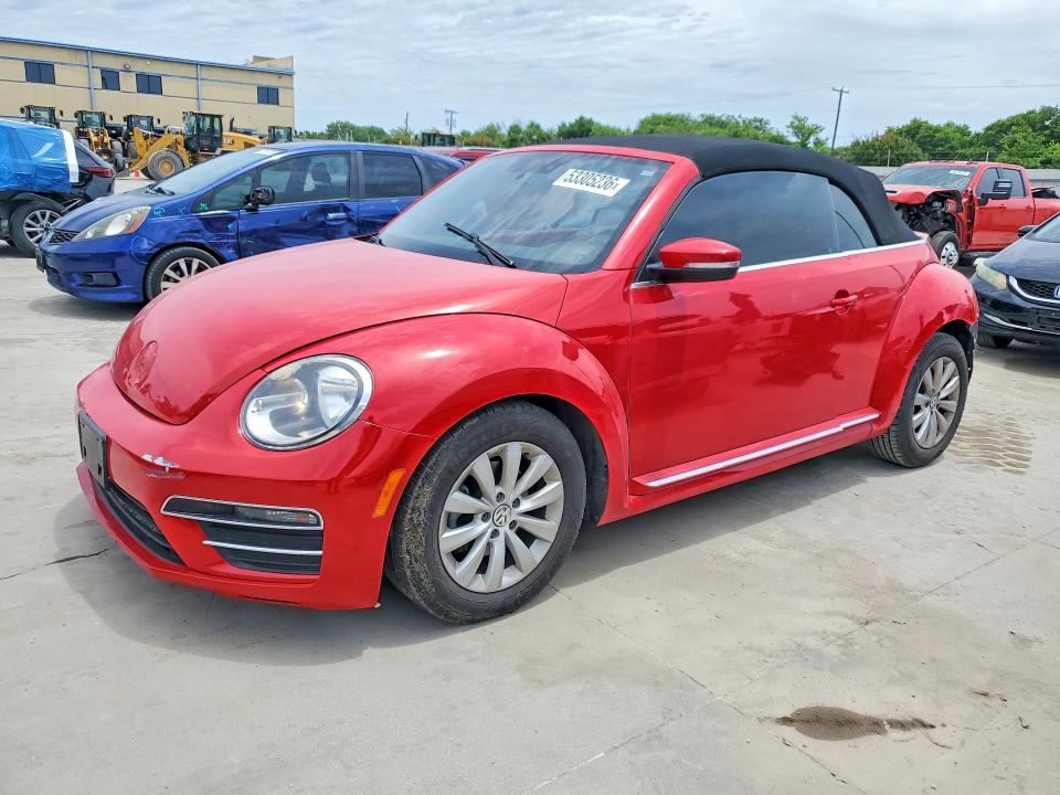 2018 Volkswagen Beetle მანქანა იყიდება აუქციონზე, vin: 3VW5DAAT8JM516630, აუქციონის ნომერი: 53305236