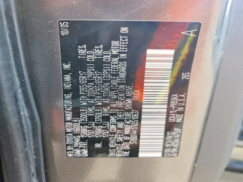 Продаж на аукціоні авто 2006 Toyota Tundra, vin: 5TBDT44176S510637, номер лоту: 52535606