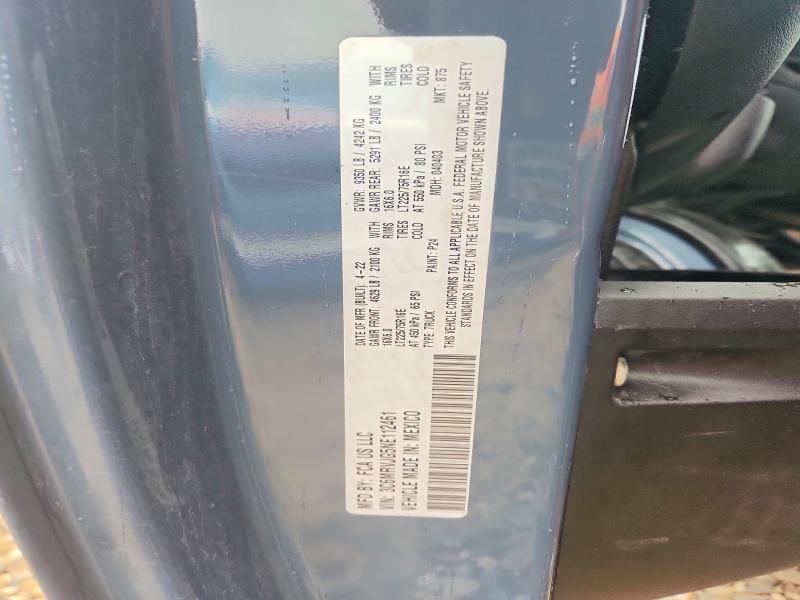 54605606 :رقم المزاد ، 3C6MRVJG5NE112461 vin ، 2022 Ram Promaster 3500 مزاد بيع