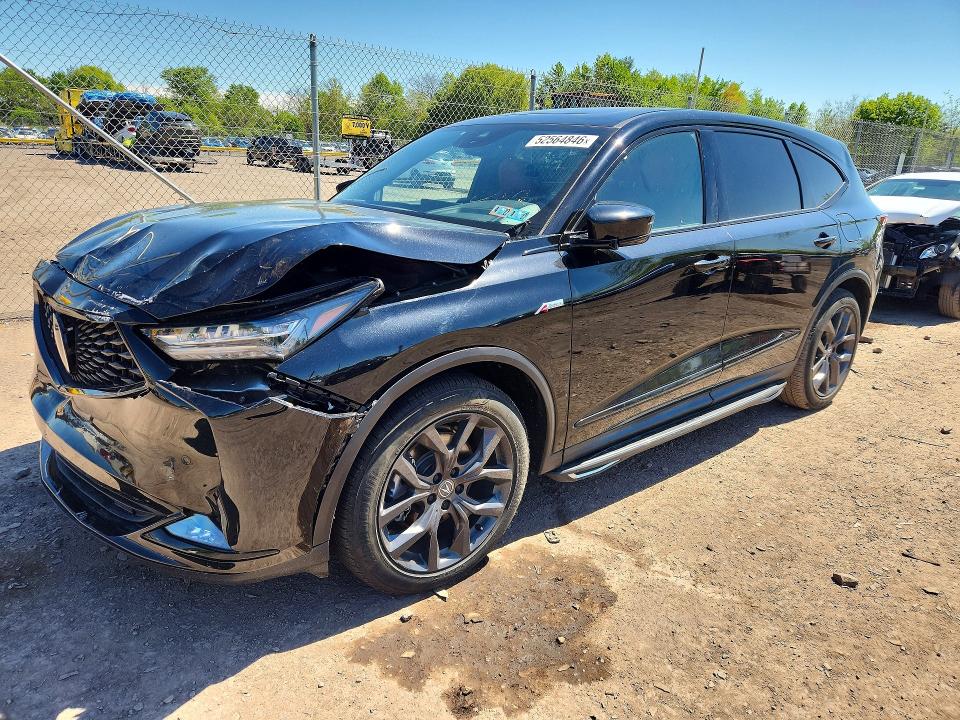 Продажа на аукционе авто 2022 Acura Mdx, vin: 5J8YE1H07NL009946, номер лота: 52564846