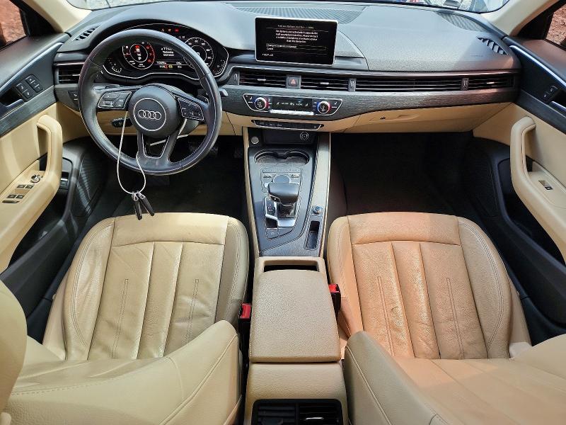 2017 Audi A4 მანქანა იყიდება აუქციონზე, vin: WAUKMAF4XHN044192, აუქციონის ნომერი: 54751356