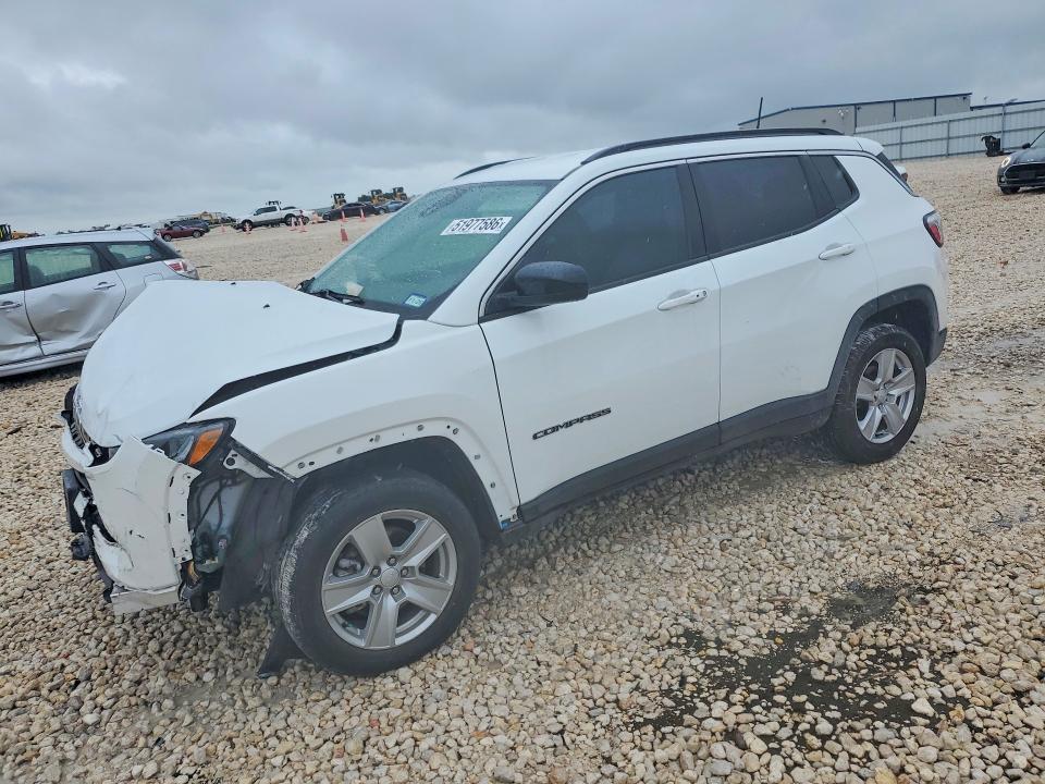 2022 Jeep Compass მანქანა იყიდება აუქციონზე, vin: 3C4NJDBB8NT217072, აუქციონის ნომერი: 51977586