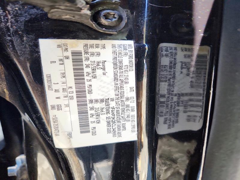 Продажа на аукционе авто 2012 Ford Focus, vin: 1FAHP3K25CL345693, номер лота: 52234036