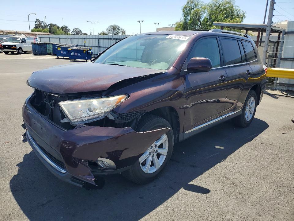 Продаж на аукціоні авто 2012 Toyota Highlander, vin: 5TDZK3EH6CS057158, номер лоту: 54312676