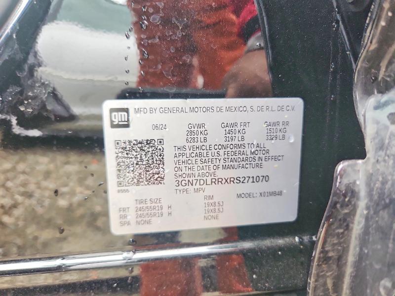 Продажа на аукционе авто 2024 Chevrolet Equinox, vin: 3GN7DLRRXRS271070, номер лота: 55443876