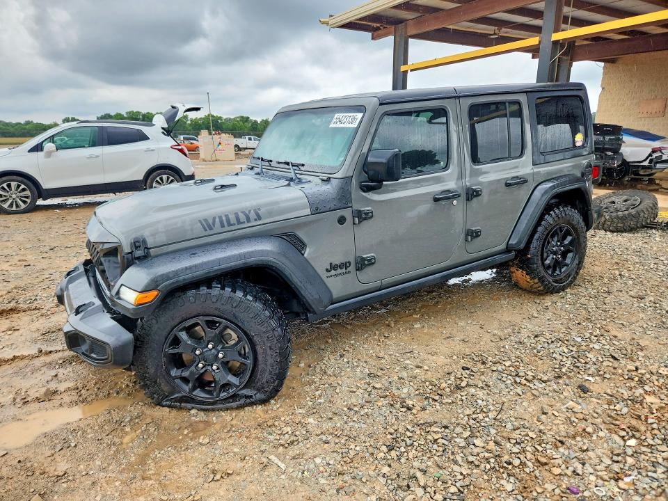 55423136 :رقم المزاد ، 1C4HJXDN5LW329437 vin ، 2020 Jeep Wrangler Unlimited مزاد بيع