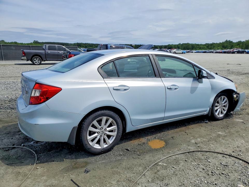49786096 :رقم المزاد ، 2HGFB2F83CH522989 vin ، 2012 Honda Civic مزاد بيع
