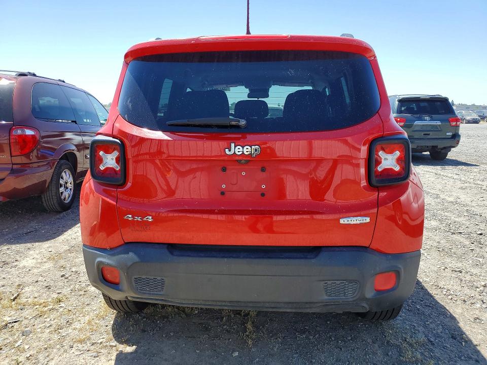 53794816 :رقم المزاد ، ZACCJBBT7GPD07487 vin ، 2016 Jeep Renegade مزاد بيع