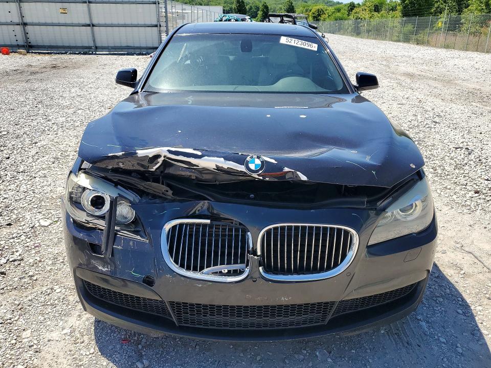 2011 Bmw 750 მანქანა იყიდება აუქციონზე, vin: WBAKC6C52BC395081, აუქციონის ნომერი: 52123096