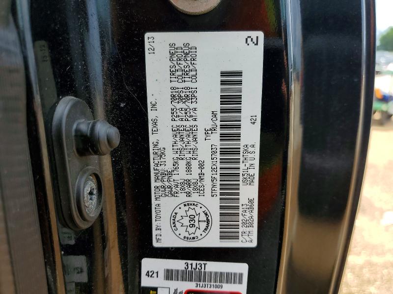 Aukcja sprzedaży 2014 Toyota Tundra, vin: 5TFNY5F12EX157037, numer aukcji: 55321166