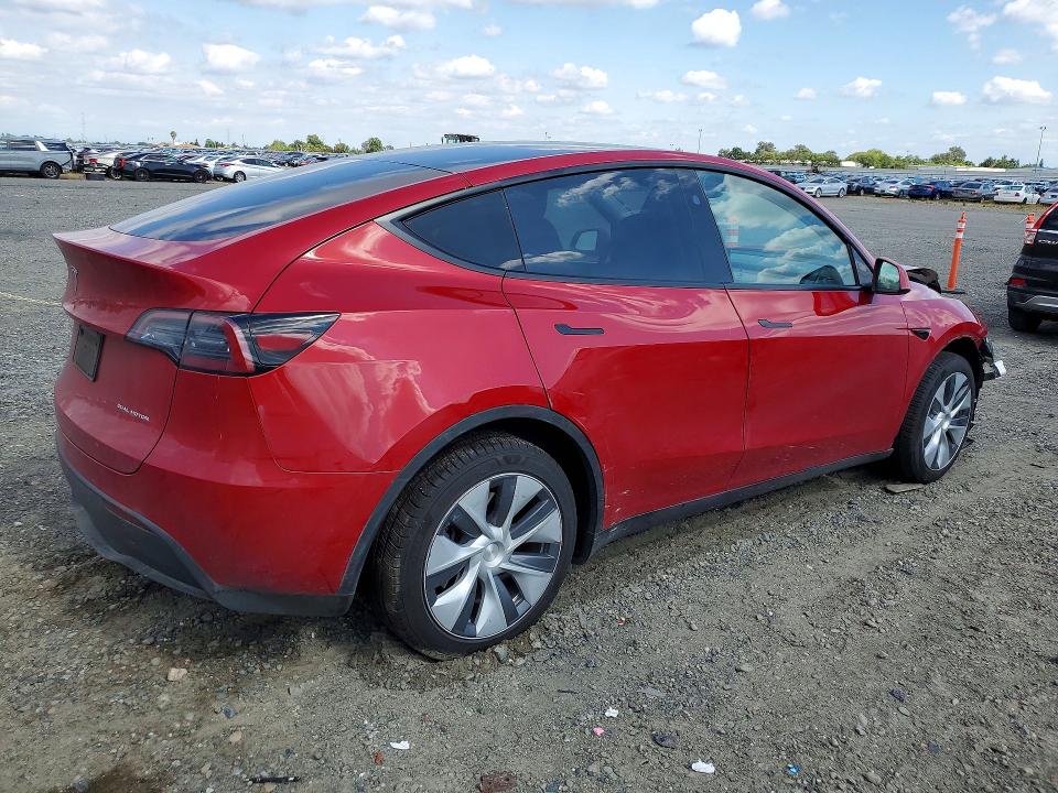Продажа на аукционе авто 2023 Tesla Model Y, vin: 7SAYGDEEXPA166659, номер лота: 55371876
