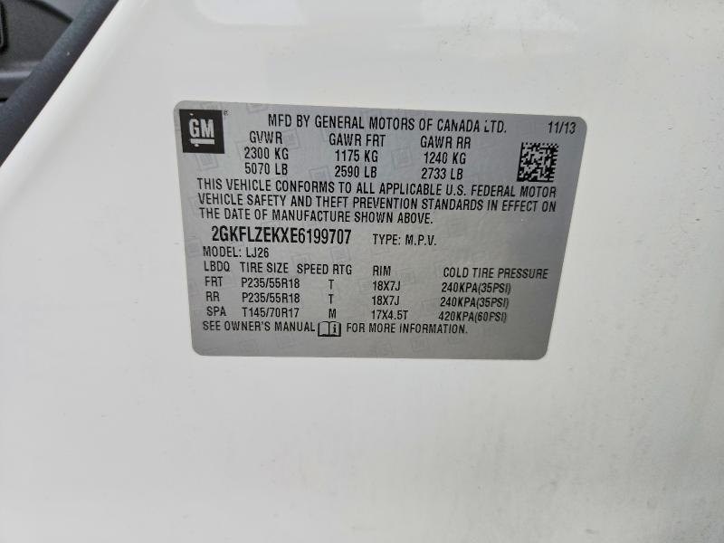 Продажа на аукционе авто 2014 Gmc Terrain, vin: 2GKFLZEKXE6199707, номер лота: 54899206