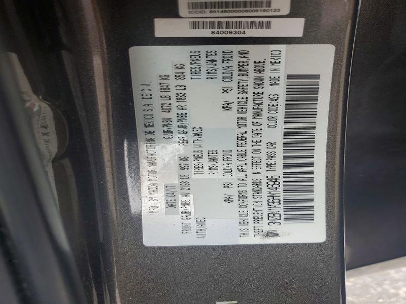 Продажа на аукционе авто 2017 Mazda 3, vin: 3MZBN1M36HM146946, номер лота: 54595286