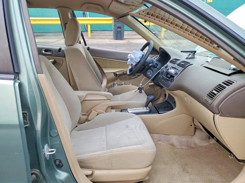 2003 Honda Civic მანქანა იყიდება აუქციონზე, vin: 2HGES16563H527714, აუქციონის ნომერი: 54527566