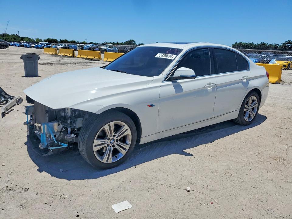 2017 Bmw 330 მანქანა იყიდება აუქციონზე, vin: WBA8D9G33HNU62267, აუქციონის ნომერი: 53429636