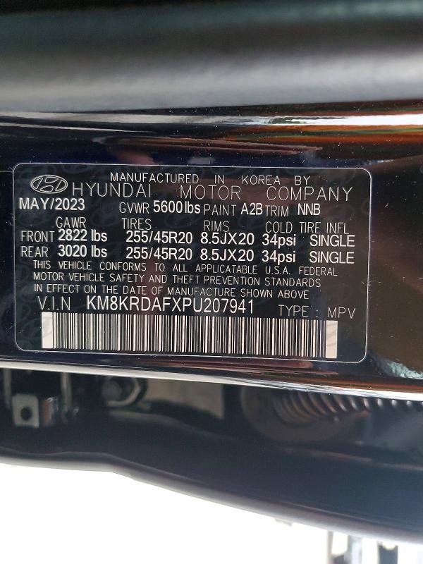 Продаж на аукціоні авто 2023 Hyundai Ioniq 5, vin: KM8KRDAFXPU207941, номер лоту: 52855006