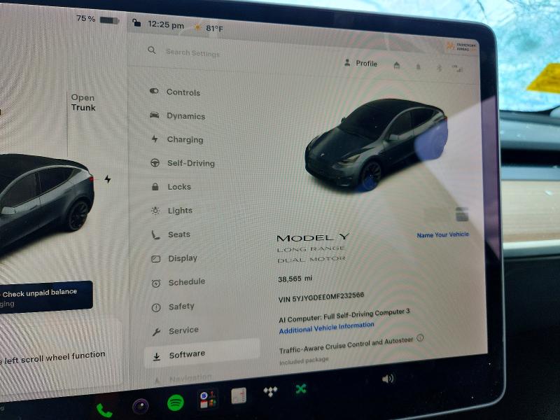 Продаж на аукціоні авто 2021 Tesla Model Y, vin: 5YJYGDEE0MF232566, номер лоту: 54810046
