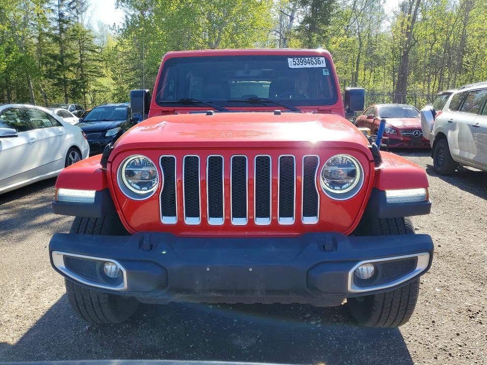 Auction sale of the 2018 Jeep Wrangler Unlimited, vin: 1C4HJXEN4JW196066, lot number: 53994636
