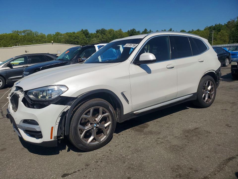 53785756 :رقم المزاد ، 5UXTY5C01M9G79312 vin ، 2021 Bmw X3 مزاد بيع