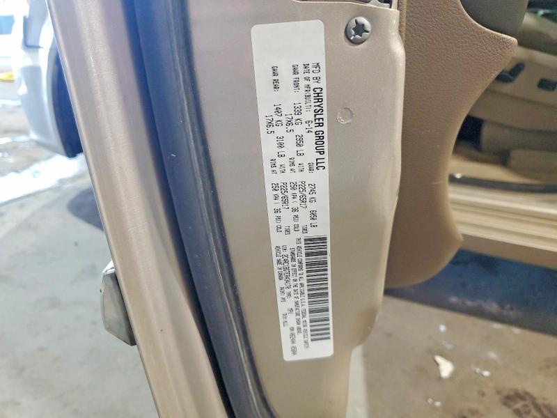 Продаж на аукціоні авто 2014 Chrysler Town & Country, vin: 2C4RC1BG7ER434170, номер лоту: 54908016