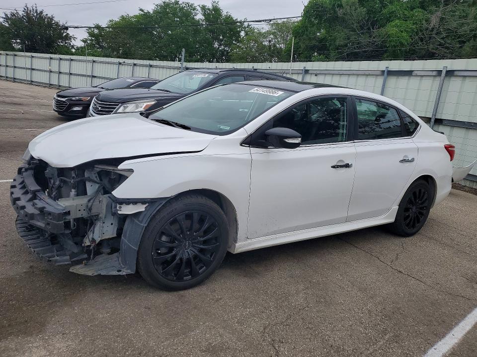 2018 Nissan Sentra მანქანა იყიდება აუქციონზე, vin: 3N1CB7AP1JY233875, აუქციონის ნომერი: 54149986