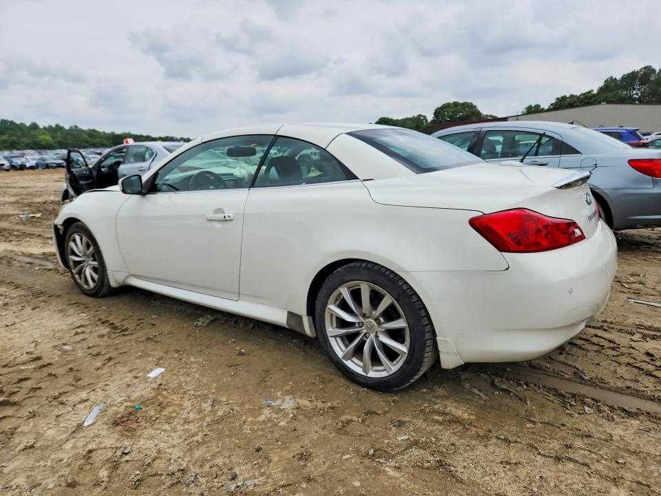 54987086 :رقم المزاد ، JN1CV6FE5CM201154 vin ، 2012 Infiniti G37 Convertible مزاد بيع