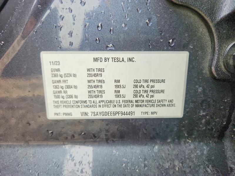 Продаж на аукціоні авто 2023 Tesla Y, vin: 7SAYGDEE6PF944491, номер лоту: 54294746