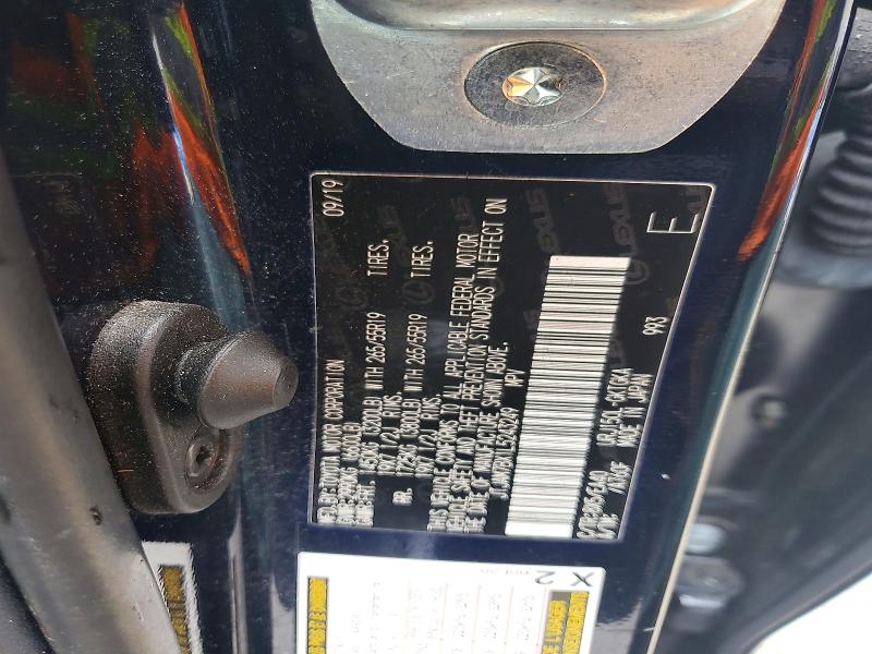 2020 Lexus Gx მანქანა იყიდება აუქციონზე, vin: JTJAM7BX1L5243249, აუქციონის ნომერი: 52715926