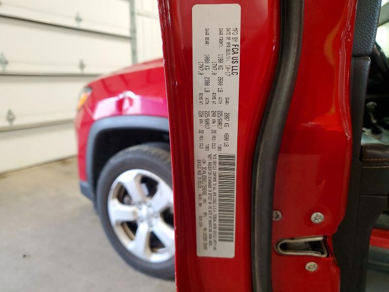 Продаж на аукціоні авто 2018 Jeep Compass, vin: 3C4NJDBB2JT202481, номер лоту: 54160456
