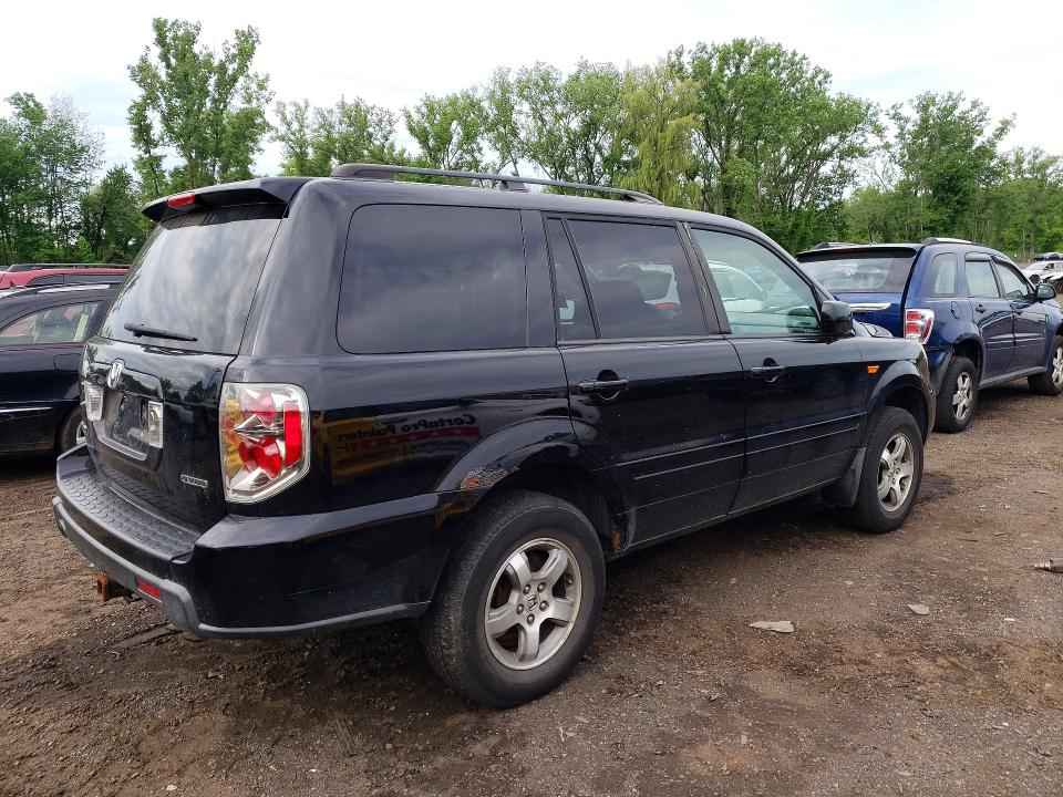 2007 Honda Pilot მანქანა იყიდება აუქციონზე, vin: 2HKYF18447H502294, აუქციონის ნომერი: 54744356