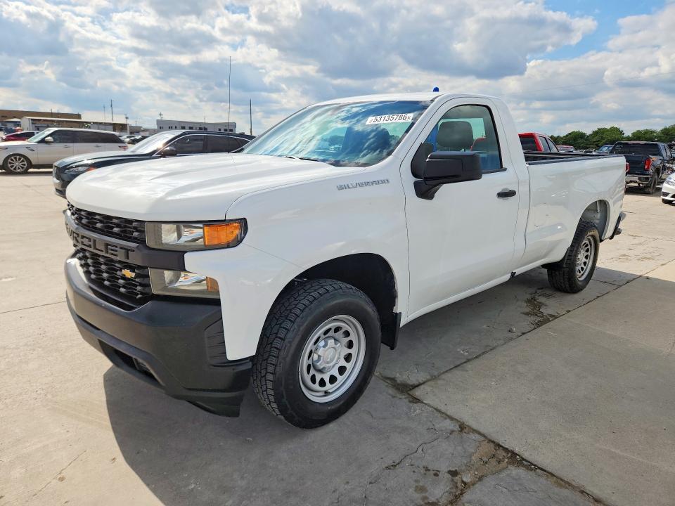 Продажа на аукционе авто 2021 Chevrolet Silverado, vin: 3GCNWAEHXMG188780, номер лота: 53135786