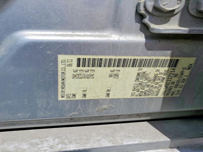 55238726 :رقم المزاد ، 1N4AL2AP5CC117214 vin ، 2012 Nissan Altima مزاد بيع