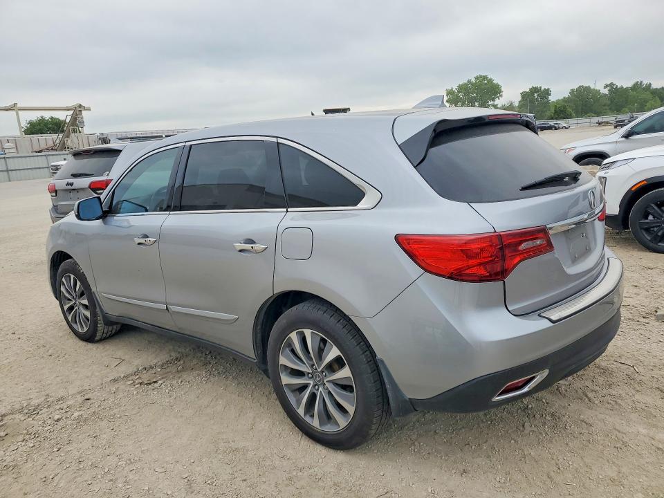 53070116 :رقم المزاد ، 5FRYD4H48GB015619 vin ، 2016 Acura Mdx مزاد بيع