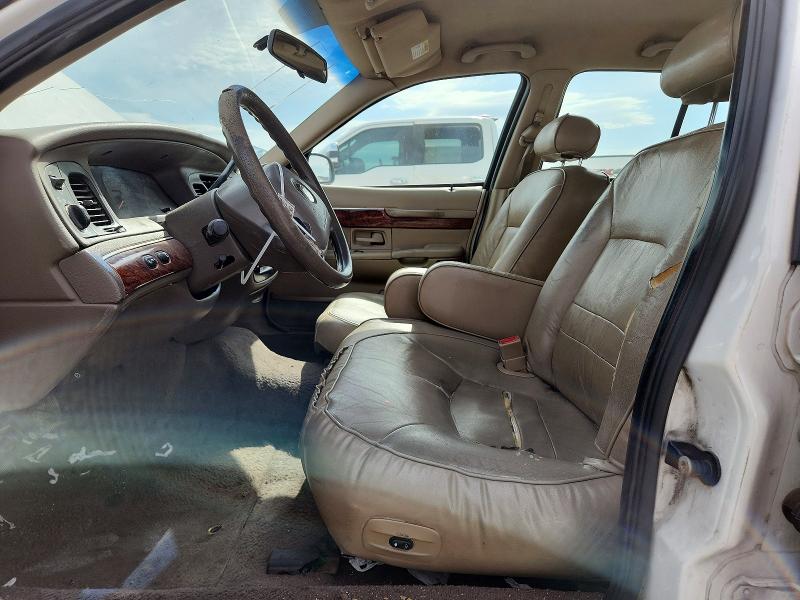 2002 Mercury Grand Marquis მანქანა იყიდება აუქციონზე, vin: 2MEFM74W62X633577, აუქციონის ნომერი: 53526266