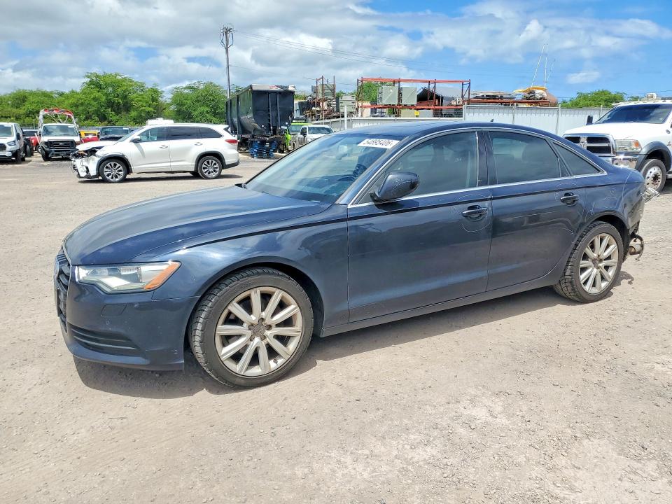 2013 Audi A6 მანქანა იყიდება აუქციონზე, vin: WAUGFBFC6DN127643, აუქციონის ნომერი: 54895406