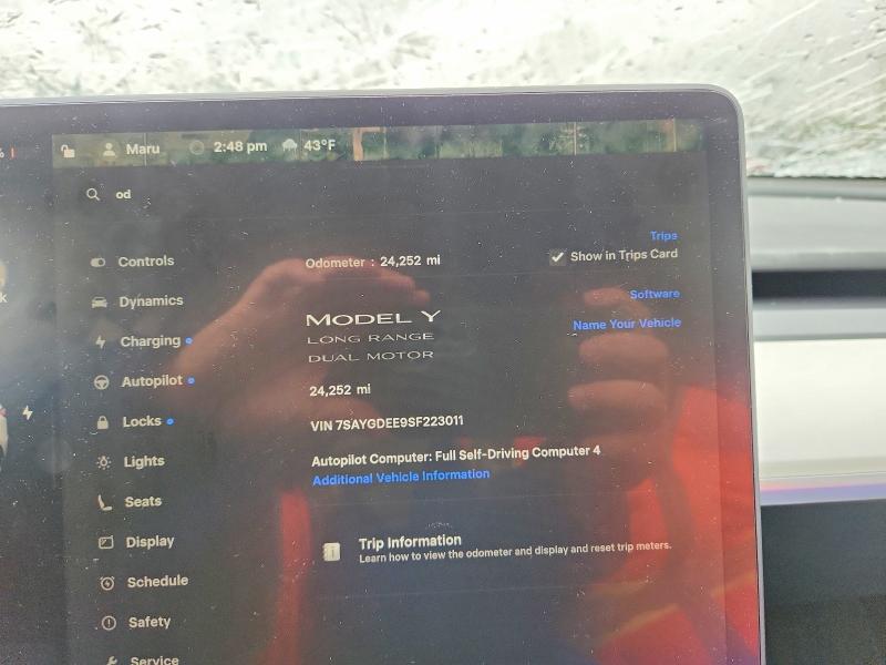 2025 Tesla Model Y მანქანა იყიდება აუქციონზე, vin: 7SAYGDEE9SF223011, აუქციონის ნომერი: 52067986