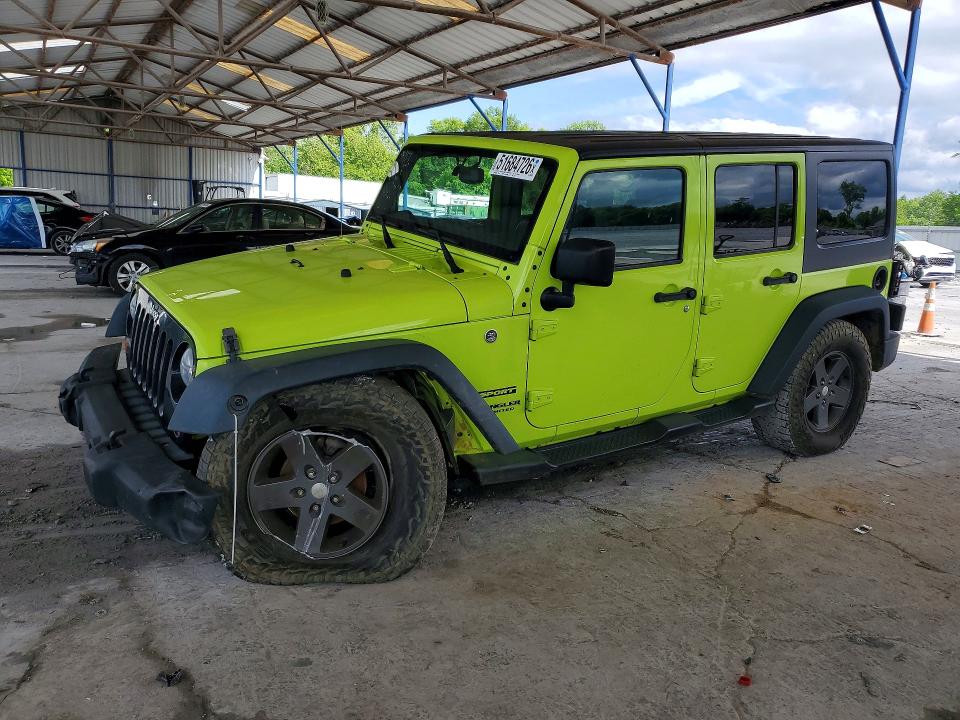 2016 Jeep Wrangler Unlimited მანქანა იყიდება აუქციონზე, vin: 1C4BJWDG4GL277680, აუქციონის ნომერი: 51684726