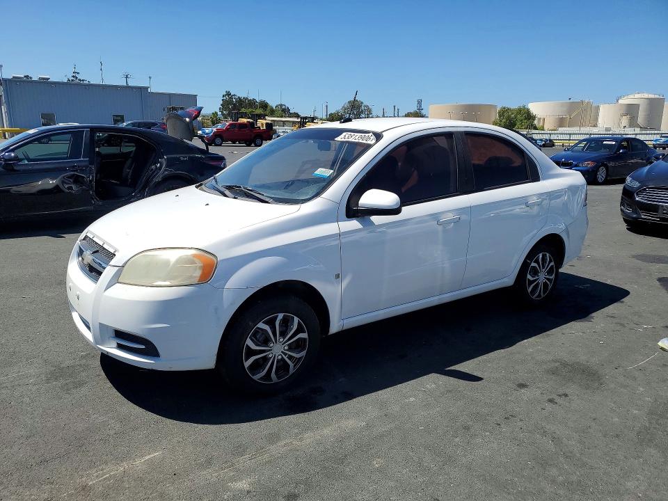 Auction sale of the 2009 Chevrolet Aveo, vin: KL1TD56EX9B610661, lot number: 53813906