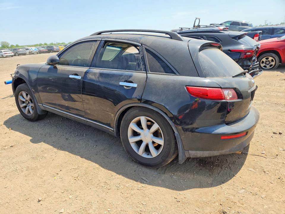 Aukcja sprzedaży 2004 Infiniti Fx35, vin: JNRAS08W24X224195, numer aukcji: 54844796