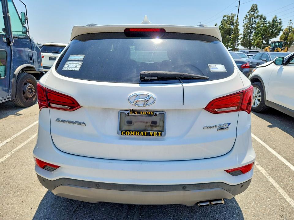 2017 Hyundai Santa Fe Sport მანქანა იყიდება აუქციონზე, vin: 5NMZW4LA9HH042227, აუქციონის ნომერი: 53610686