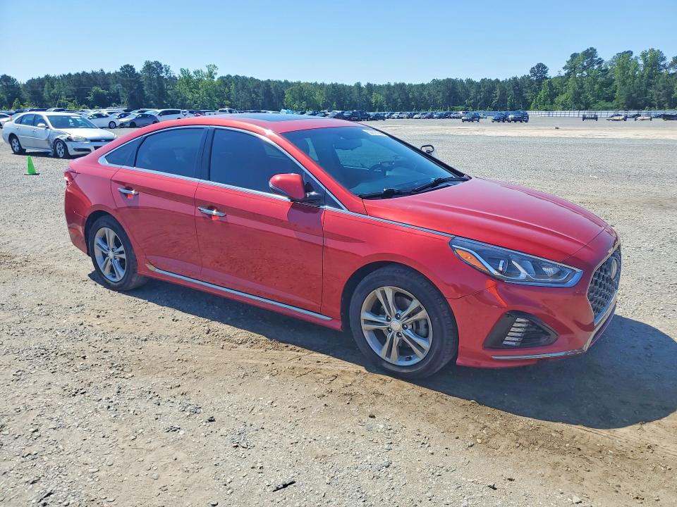 2018 Hyundai Sonata მანქანა იყიდება აუქციონზე, vin: 5NPE34AF5JH682580, აუქციონის ნომერი: 50978166